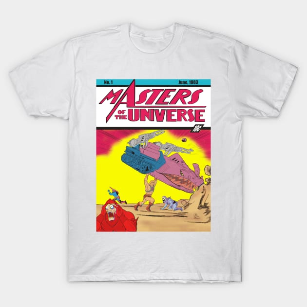 MASTERS OF THE ACTION COMIC #1 T-Shirt by CrazyPencilComics